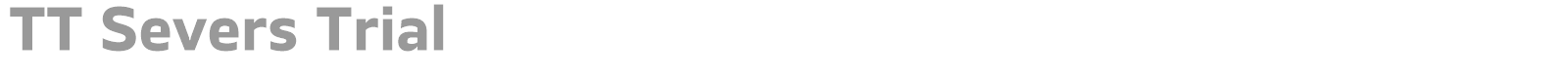TT Severs font preview